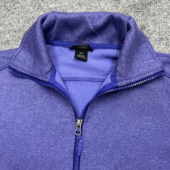 Marmot Jacket Womens Small Purple Full Zip Stretch Fleece Outdoor Athletic - Picture 1 of 9